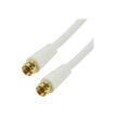 MCL Samar - câble HQ pour antenne satellite type F (M) - 3 m