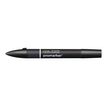 884955070734-ProMarker - 2 Marqueurs double pointe - noir et blender-Angle gauche-2