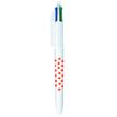 3086123686892-BIC 4 Couleurs Messages - 3 Stylos à bille 4 couleurs - 1 mm - Collection Love--3