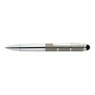 Online Piccolo - Stylo à bille gris métallique - encre bleue