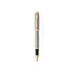 Parker IM - Roller metal brossé - pointe 0,7 mm