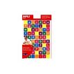 Apli - 3 feuilles gommettes lettres