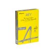 Rey Adagio - Papier couleur - A4 (210 x 297 mm) - 160 g/m² - Ramette de 250 feuilles - couleurs assorties