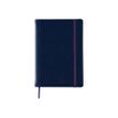 3108725881311-Oberthur Carmen - Carnet de notes rigide A5 - ligné - bleu-Avant-0