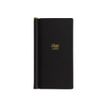 Letts Legacy Slim Pocket - Répertoire Carnet d'adresses de poche - noir - 6,9 x 14,7 cm