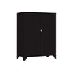 Armoire démontable à portes battantes avec pieds - 113x80 cm - rouge nacré