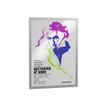 Durable Duraframe Poster - Cadre d'affichage adhésif - A2 - argent