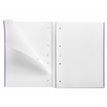 8422593460559-Notebook Emotions, couverture rigide, A4, quadrillage 5x5 mm, 80 feuilles de 1 couleur, Miquelrius, Lav--4