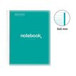 8422593460610-Notebook Emotions, couverture souple, A4, quadrillage 5x5 mm, 80 feuilles de 1 couleur, Miquelrius, Tur--3