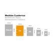 8422593460610-Notebook Emotions, couverture souple, A4, quadrillage 5x5 mm, 80 feuilles de 1 couleur, Miquelrius, Tur--4