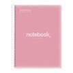 8422593460627-Notebook Emotions, couverture souple, A4, quadrillage 5x5 mm, 80 feuilles de 1 couleur, Miquelrius, Cor--0