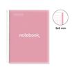 8422593460627-Notebook Emotions, couverture souple, A4, quadrillage 5x5 mm, 80 feuilles de 1 couleur, Miquelrius, Cor--1