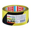 4042448065278-Tesa Signal - Ruban de signalisation noir/jaune - 50 mm x 66 m-Avant-0