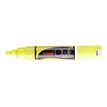 4902778140109-UNI CHALK - Marqueur craie - pointe biseau large - jaune-Avant-0