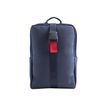 Nava Flat Medium - Sac à dos plat pour ordinateur portable 15,6" - bleu/rouge