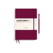 Leuchtturm1917 - Carnet de notes rigide - composition B5 - uni - bordeaux