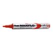 3474377910724-Pentel MAXIFLO - Marqueur effaçable - pointe ogive - rouge-Angle gauche-0