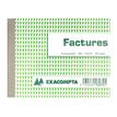 3130632132743-Exacompta - 10 Manifolds Carnets de factures - 50 dupli - 10,5 x 13,5 cm-Avant-0