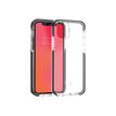 Force Case Life - coque de protection pour Iphone 11 Pro - transparent contour noir
