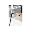 4005546507835-Durable Duraframe Poster Sun - Cadre d'affichage vitrostatique - A1 - noir-Gros plan-6
