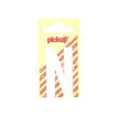 8711234242136-Pickup - Étiquette autocollante - 150 mm - Lettre N - blanc mat-Avant-0