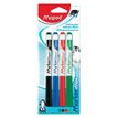Maped Marker'Peps - Pack de 4 marqueurs effaçables - pointe fine - couleurs assorties