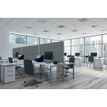 5028252617437-Nobo Impression Pro - Cloison de séparation - 80 x 100 cm - gris--3