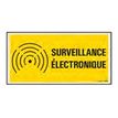 Pickup - Panneau de signalisation - 300 x 150 mm - Surveillance électronique