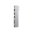 0810086360635-Satechi Pro Hub Slim - Hub 7 ports - USB-C x 2 - HDMI - pour Apple MacBook Air à partir de 201-Arrière-1