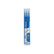 Pilot Frixion Ball - 3 Recharges pour rollers effaçables - 0,7 mm - bleu