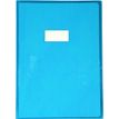 Calligraphe - Protège cahier sans rabat - A4 (21x29,7 cm) - cristalux - bleu transparent