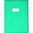 Calligraphe - Protège cahier sans rabat - A4 (21x29,7 cm) - cristalux - vert transparent