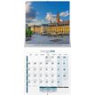3592930027006-Bouchut Douce France - Calendrier illustré mensuel - 30 x 30 cm--1