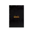 3037922010098-Rhodia Basics - Bloc notes - A4 + - 160 pages - grands carreaux - 80g - noir-P_79350395_1-0