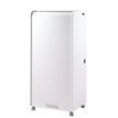 3253311400022-Armoire à rideaux ORGA - 2 tiroirs - H140 cm - Blanc-P_79355312_2-0