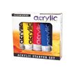 5011386068428-Daler-Rowney Graduate - 5 Tubes peinture acrylique - couleurs assorties - 120 ml-P_79365379_1-0