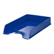 Esselte Fusion - Corbeille à courrier bleu opaque