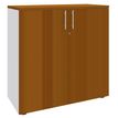 2012348123264-Armoire mi-haute IDRA/DUAL -  L80 x H102 x P47 - 2 portes - 2 tablettes métal DS - Corps blan-P_79377048_1-0