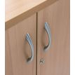 3253310133839-Armoire basse IDRA/DUAL - H72 x L80 x P47 - 2 portes - Corps blanc - Dessus et portes Blanc-P_79377103_2-1