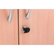 3253310133839-Armoire basse IDRA/DUAL - H72 x L80 x P47 - 2 portes - Corps blanc - Dessus et portes Blanc-P_79377103_3-2