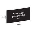3459590648340-Plaque personnalisée avec votre texte - 200 x 100 mm - noire - adhésivée prête à poser-P_79384199_1-0