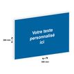 2012348178721-Plaque professionnelle personnalisée avec votre texte - 300 x 200 mm - Epaisseur 3,2 mm - bleue -P_79384205_1-0