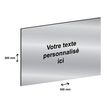 2012348178806-Plaque professionnelle personnalisée avec votre texte - 300 x 200 mm - Epaisseur 3,2 mm - argentée -P_79384209_1-0