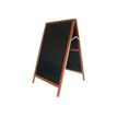 3462620018143-Bequet - Chevalet de trottoir ardoise "Alizé" - cadre bois exotique - 115 x 65 cm-P_79390154_1-0
