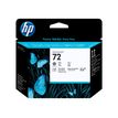 HP 72 - gris, noir photo - tête d'impression originale