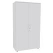 3253310146433-Armoire haute INEO/LEVEL/STEELY/WOODY - L80 x H180 x P47 - 2 portes - Corps blanc - Portes -P_79395840_1-0