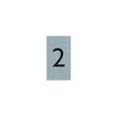 8711234048028-Pickup - Plaque de signalisation - 25 x 44 mm - autocollant - chiffre 2-P_79396260_1-0