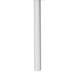0400793981683-Extension IDRA/DUAL sur pied tube - 80 x 60 cm - Pied blanc - plateau imitation Merisier-P_79398168_2-1
