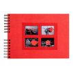 3130630162452-Exacompta Passion - Album photo à spirale 32 x 22 cm - rouge-P_79400521_1-0