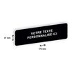 2012349936429-Plaque de porte personnalisée avec votre texte - 170 x 47 mm - noire - adhésivée prête -P_79402707_1-0